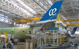 El aparato se encuentra en la fase final de ensamblaje en la factoría de Airbus en Toulouse. 