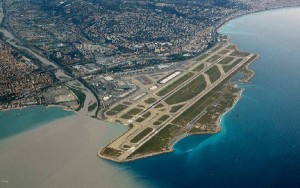 El aeropuerto de Niza es uno de los afectados por la huelga.