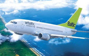 Air Baltic es la principal oeradora aérea de las repúbicas bálticas.