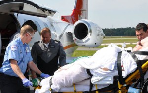 La evacuación aérea es un servicio fundamental en territorios insulares.