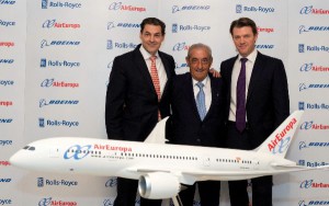 Hidalgo tambén afirma que Air Europa será distinta tras la llegada del Dreamliner. 