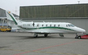 Citation Excel propiedad de Industrias Titán. 