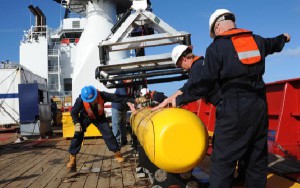 El El John Lethbridge está dotado con um minisubmarino capaz de alcanzar grandes profundidades.