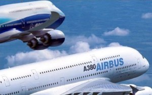 Boeing v/s Airbus. La batalla se desarrolla a todos los niveles.