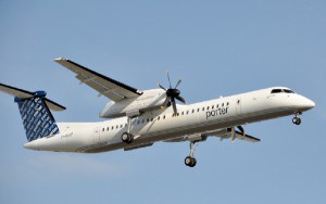 Un Dash de la aerolínea canadiense Porter Airlines.