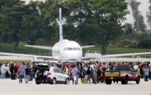 Los usuarios buscaron refugio en plataforma.