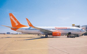 El piloto pertenece a la low cost canadiense Sunwing.