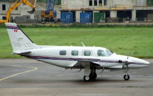 El avión se dirigía a Marsella.