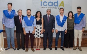 Luis Miñano San Valero junto a los futuros TMA y staff del Instituto Tecnológico Superior ADA ITS de Sevilla.