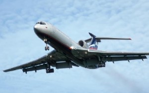 El primer Tu-154 despegó en 1971.