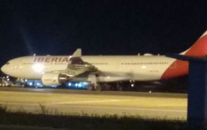 El avión tomó tierra sin novedad en Fortaleza (Brasil).